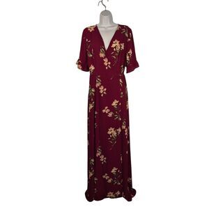 romance that wows magenta floral print organza maxi dress Lulus | Dresses | Romance That Wows Magenta Floral Print Organza Maxi Dress